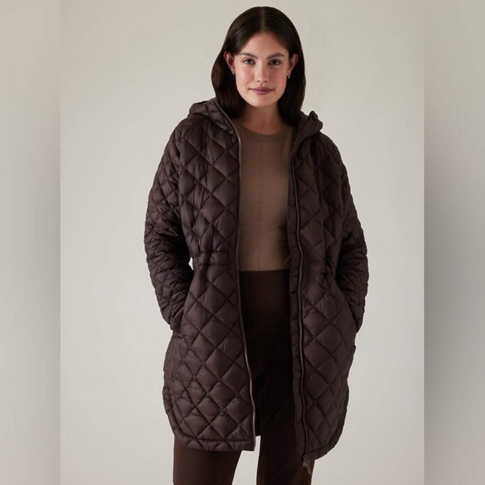 Athleta Whisperless Featherless Parka